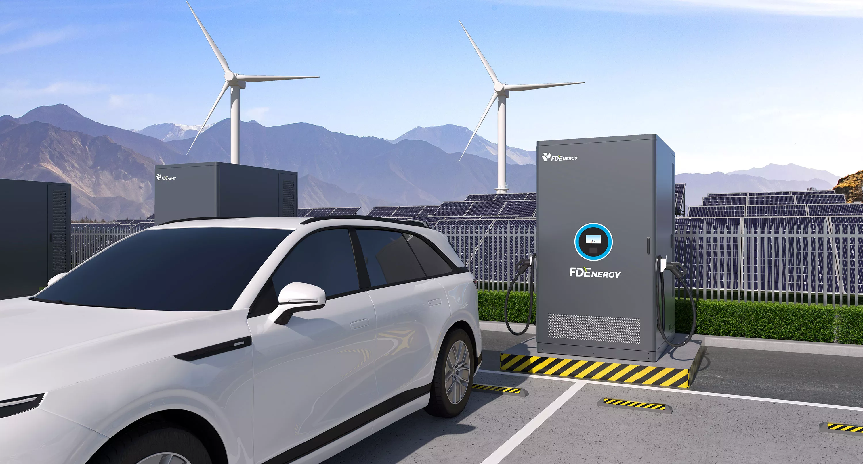 All-in-One Solar-Storage-EV Charging Station