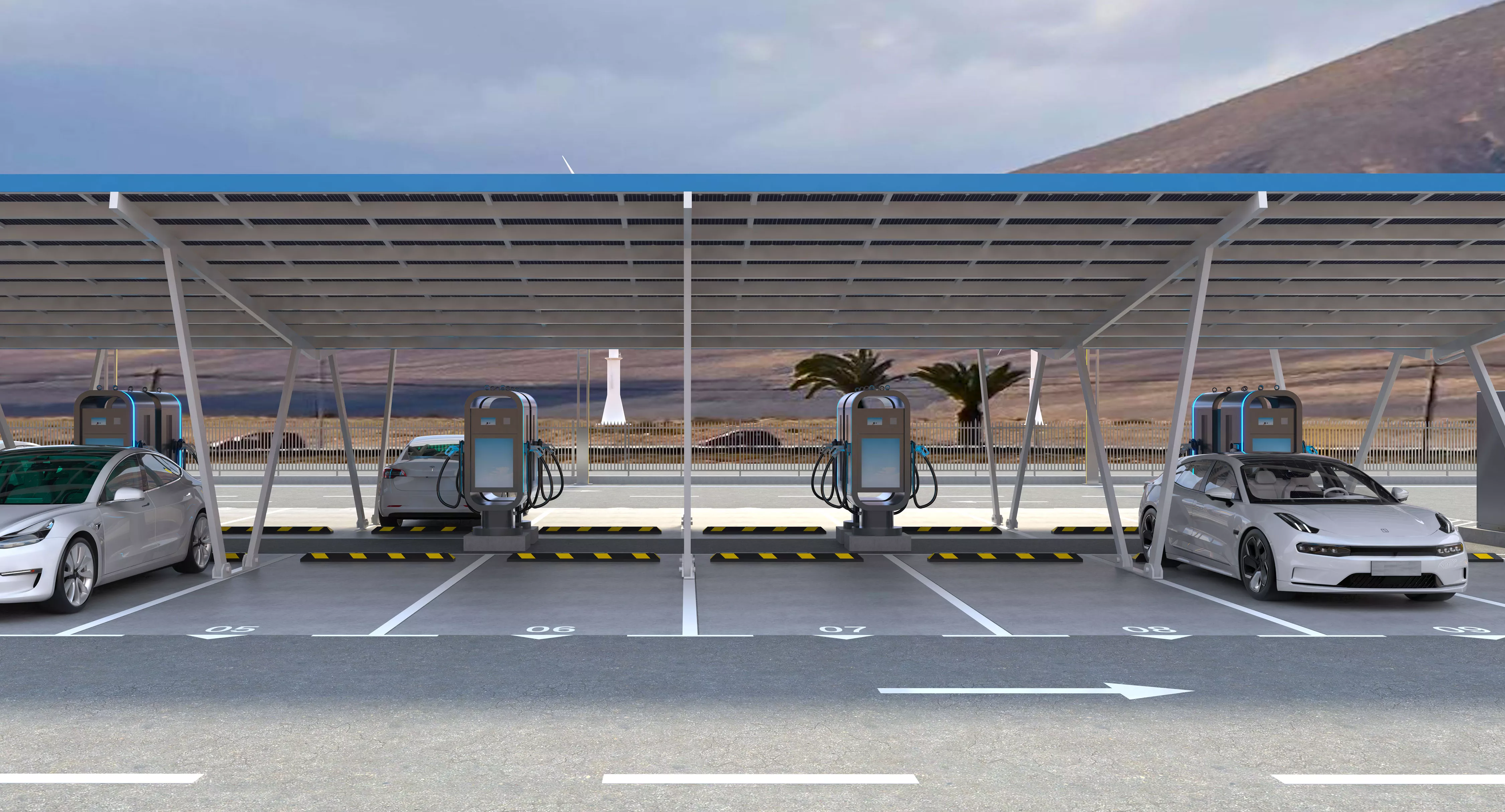 DC EV CHARGER 
Ultra-Fast Charging for Demanding Journeys